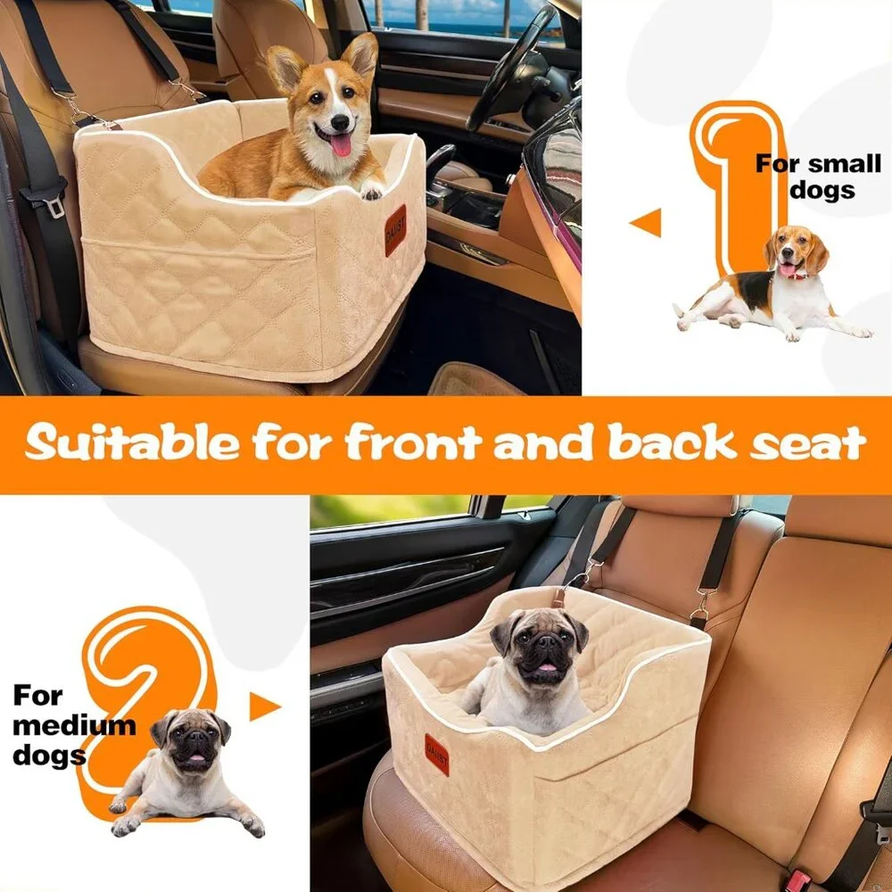 Dog Car Seat for Small Medium Dogs